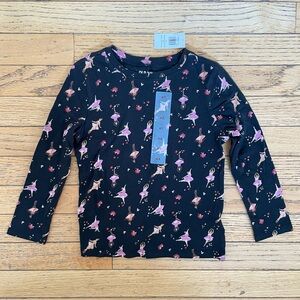 Old Navy Ballerina long sleeve shirt NWT size 4T